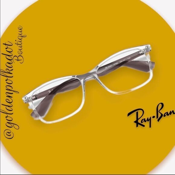 RAY-BAN Active Lifestyle Clear Rx’able Eyeglasses 54-17 - Picture 4 of 17